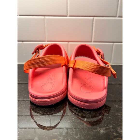 Chaco Kids Chillos Sport Sandals Slides Slingback Outdoor Rose Pink Size 3‎ - Picture 6 of 10